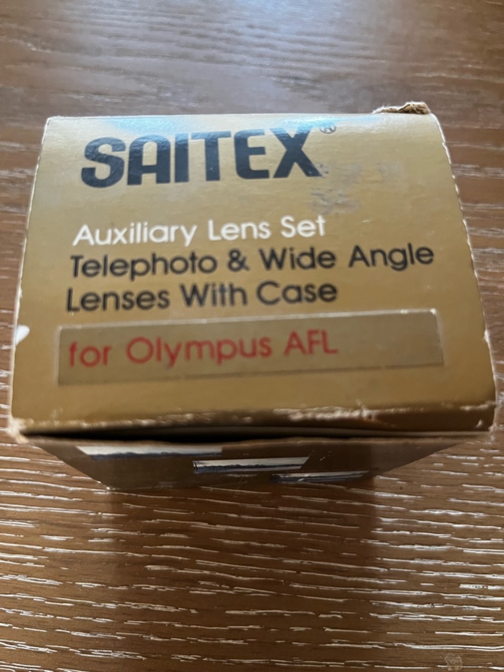 Saitex Gold Auxiliary Telephoto & Wide Angle Lens Set for Olympus AFL